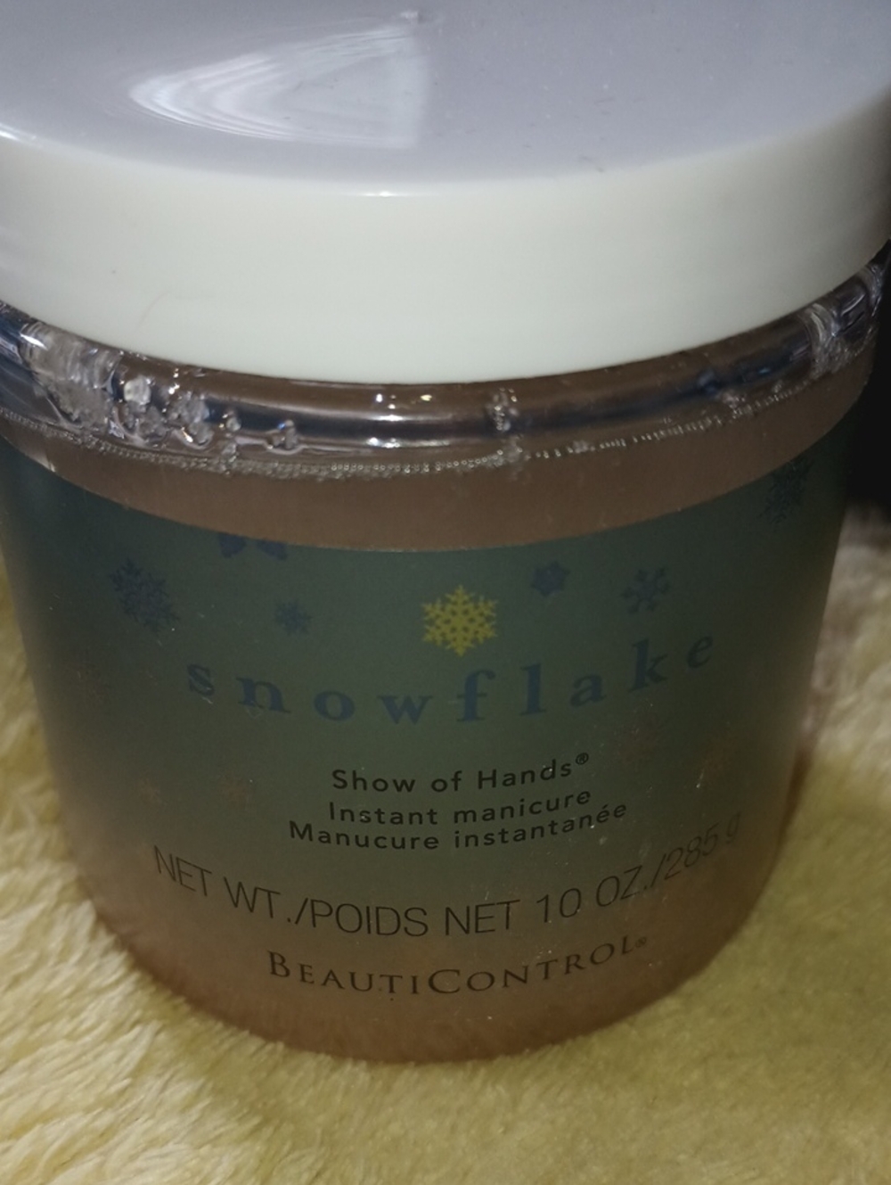 beauticontrol Show Of Hands Hand & Foot Treatment- Snowflake